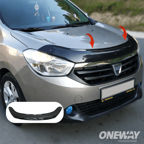 RENAULT-DACIA Lodgy-Dokker 1St Generation 2012-2020 Bonnet Protector - ONEWAY Automotive GmbH