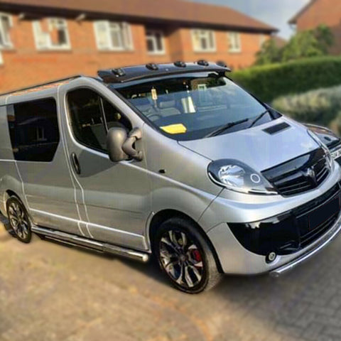 Bonnet Protector compatible with RENAULT Trafic-OPEL (VAUXHALL) Vivaro X83 2001-2014 - ONEWAY Automotive GmbH