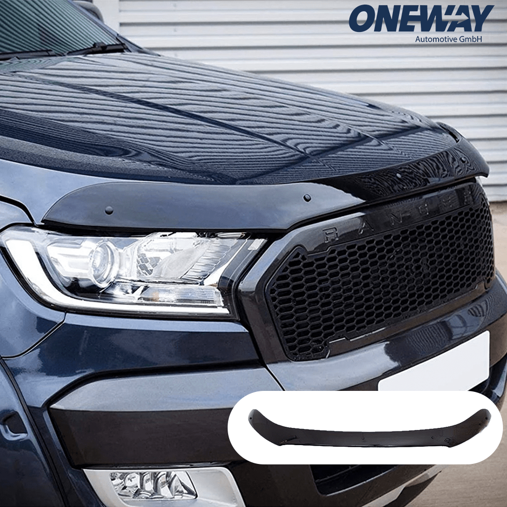 FORD Ranger T7-T8 Bonnet Protector Gloss Black - ONEWAY Automotive GmbH