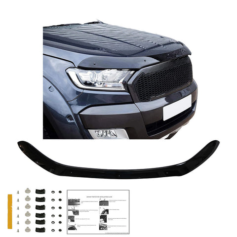 Bonnet Protector compatible with FORD Ranger T7-T8 2015-2022