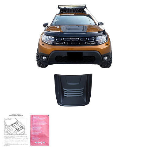 Bonnet Scoop compatible with DACIA Duster Series 1-2 2010+