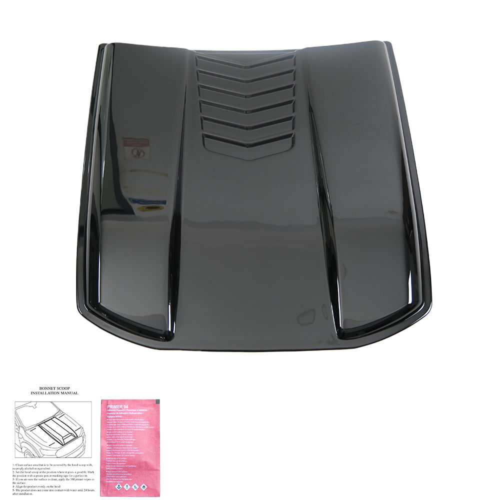 Bonnet Scoop VW Amarok MK1 / MK1 Facelift 2010-2022 (Gloss Black)