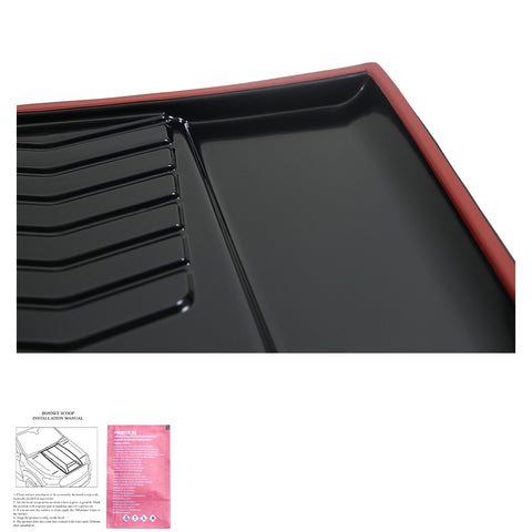 Bonnet Scoop VW Amarok MK1 / MK1 Facelift 2010-2022 (Gloss Black)