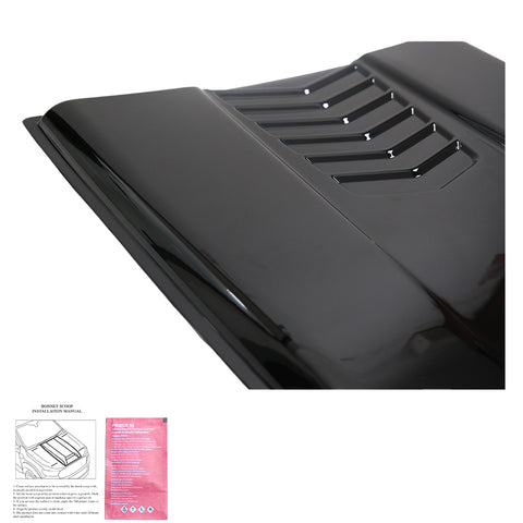 Bonnet Scoop VW Amarok MK1 / MK1 Facelift 2010-2022 (Gloss Black)