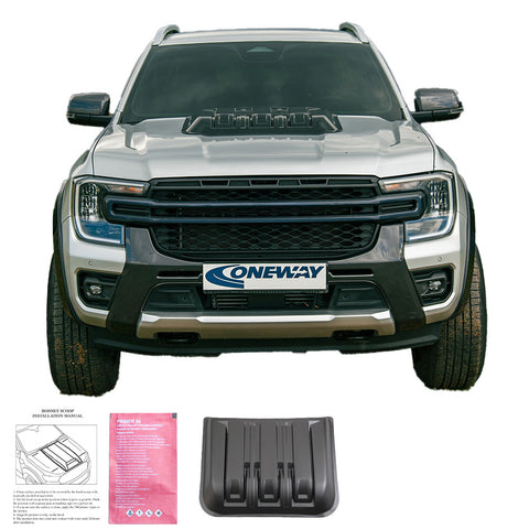 Motorhaubenhutze kompatibel mit FORD Ranger T9 2022+