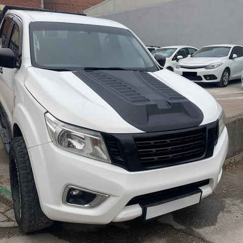 Motorhaubenhutze kompatibel mit NISSAN Navara NP300 (D23) 2014-2021 V3