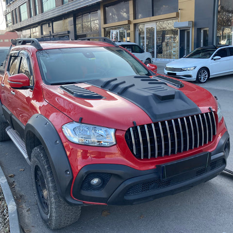 Motorhaubenhutze kompatibel mit MERCEDES X-Klasse W470 2017+