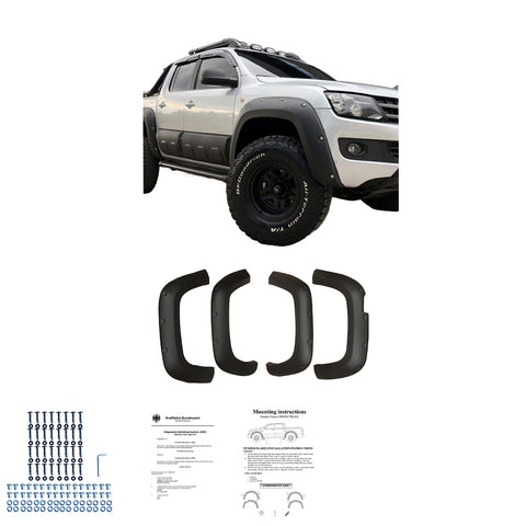 Fender Flares VW Amarok MK1 2010-2016 with ABE TÜV