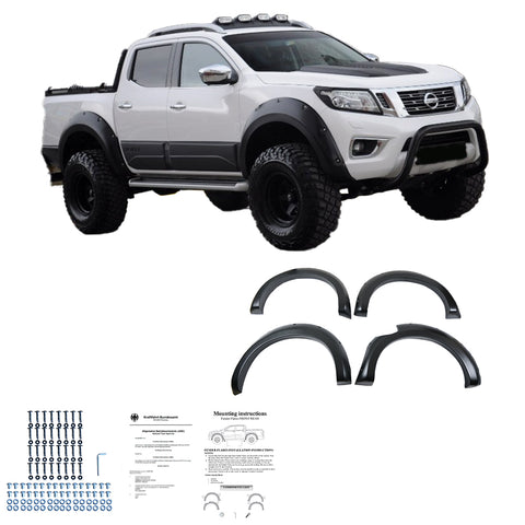 Fender Flares NISSAN Navara NP300 (D23) 2014-2017 with ABE TÜV