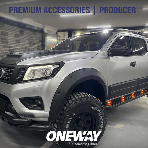 NISSAN Navara NP300 (D23) 2014-2017 without AdBlue Fender Flares - ONEWAY Automotive GmbH