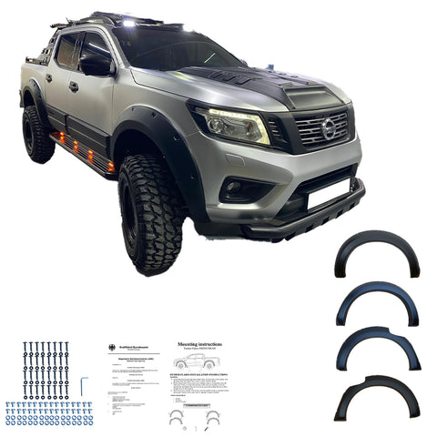 Fender Flares NISSAN Navara NP300 (D23) 2017-2021 with ABE TÜV