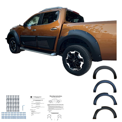 Fender Flares NISSAN Navara NP300 (D23) 2017-2021 with ABE TÜV