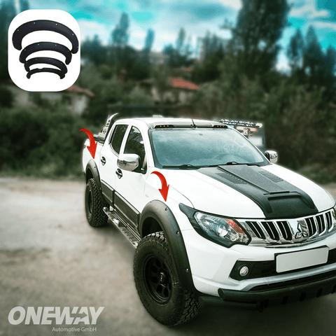 MITSUBISHI L200 Triton Series 5 2015-2018 Fender Flares - ONEWAY Automotive GmbH