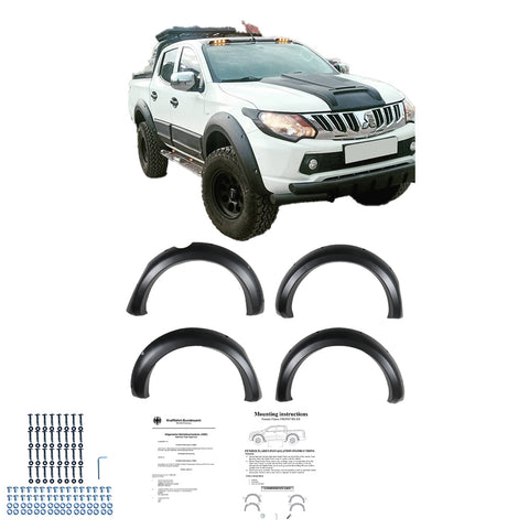 Fender Flares FIAT Fullback 2015-2019 without ABE TÜV