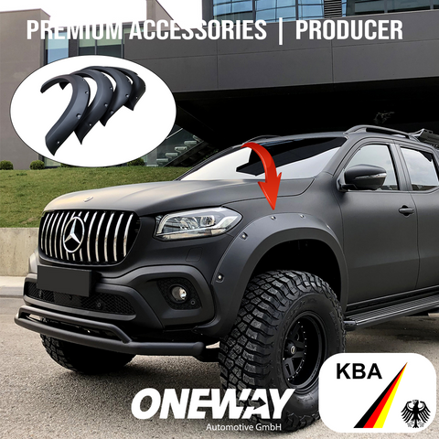 Mercedes fender flares deals