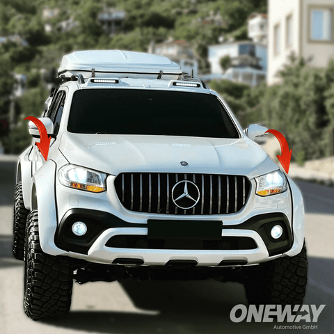 MERCEDES X Class W470 2017+ Jumbo Fender Flares - ONEWAY Automotive GmbH