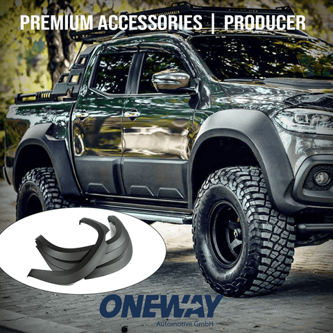 MERCEDES X Class W470 2017+ Jumbo Fender Flares - ONEWAY Automotive GmbH