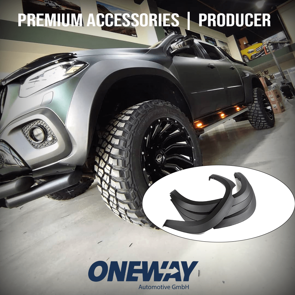 MERCEDES X Class W470 2017+ Jumbo Fender Flares - ONEWAY Automotive GmbH