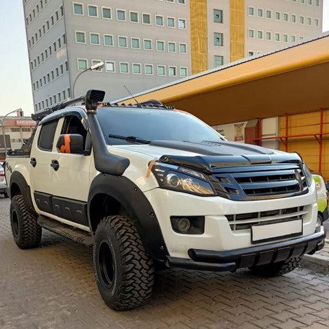 Fender Flares compatible with ISUZU D-Max Series 2 2012-2019 with ABE TÜV