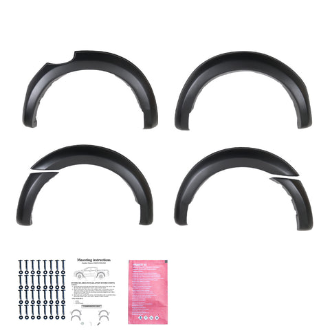 Fender Flares FORD Ranger T6/T7/T8 2012-2022 ( Taped ) without ABE TÜV