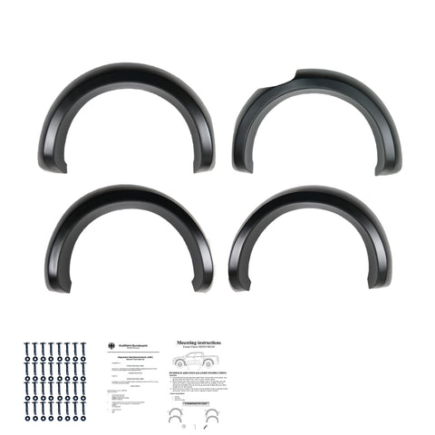 Fender Flares FORD Ranger T6/T7/T8 2012-2022 ( Jumbo ) with ABE TÜV