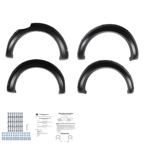 Fender Flares FORD Ranger T6 T7 T8 2012-2022 with ABE TÜV