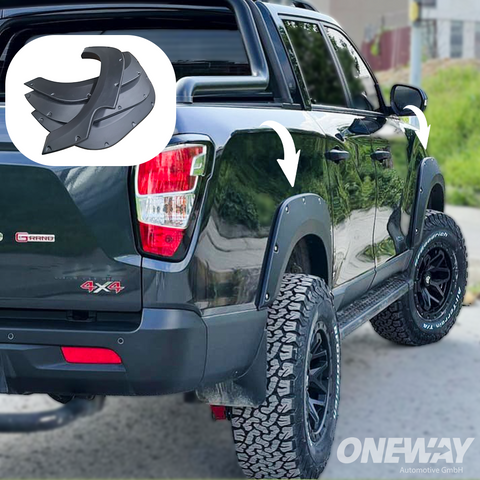 SSANGYONG Musso Grand SWB 2018-2020 Fender Flares - ONEWAY Automotive GmbH