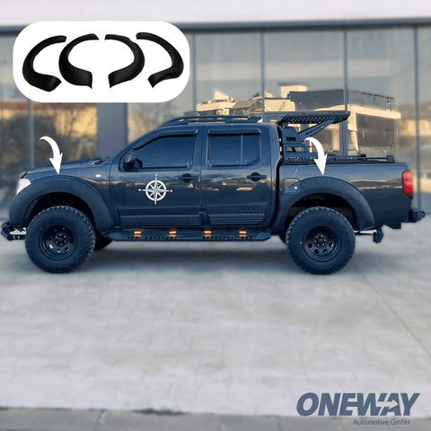 NISSAN Navara D40 2005-2010 Fender Flares - ONEWAY Automotive GmbH