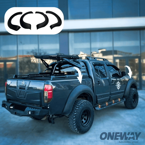 NISSAN Navara D40 2005-2010 Fender Flares - ONEWAY Automotive GmbH