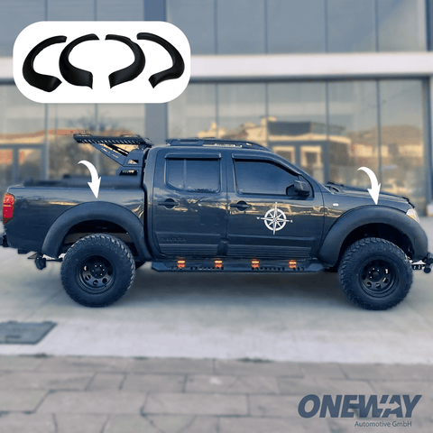 NISSAN Navara D40 2005-2010 Fender Flares - ONEWAY Automotive GmbH