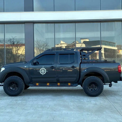 Kotflügelverbreiterungen kompatibel mit NISSAN Navara D40 2005-2010 mit ABE TÜV