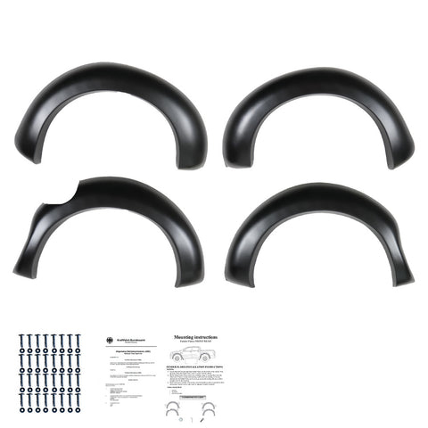 Fender Flares NISSAN Navara D40 2005-2010 with ABE TÜV