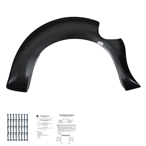 Fender Flares NISSAN Navara D40 2005-2010 with ABE TÜV