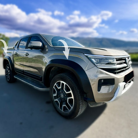 Fender Flares compatible with VW Volkswagen Amarok MK2 2022+ with ABE TÜV - ONEWAY Automotive GmbH