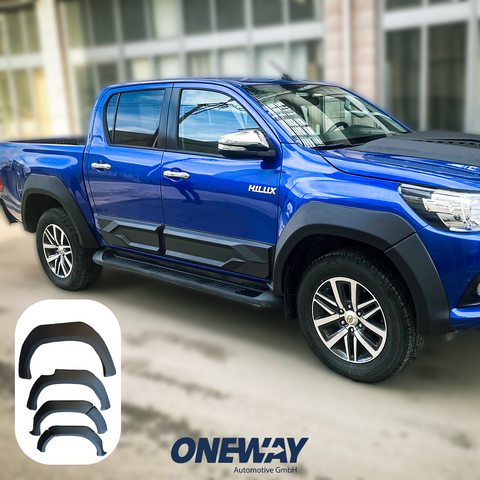 TOYOTA Hilux 2015-2020 Fender Flares - ONEWAY Automotive GmbH