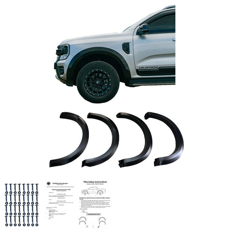 Fender Flares FORD Ranger T9 2023+ with ABE TÜV