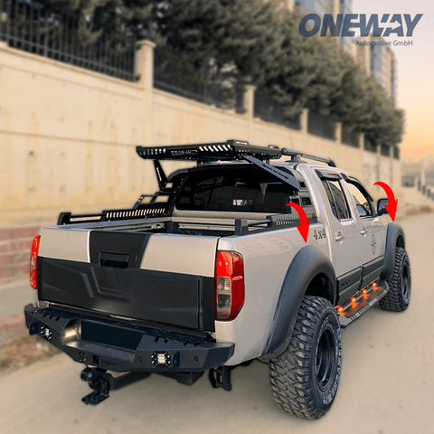 NISSAN Navara D40 2010-2014 Fender Flares - ONEWAY Automotive GmbH