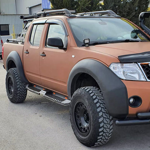 Kotflügelverbreiterungen kompatibel mit NISSAN Navara D40 Facelift 2010-2014 mit ABE TÜV