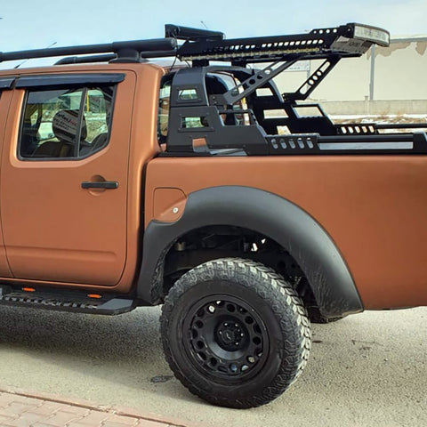 Kotflügelverbreiterungen kompatibel mit NISSAN Navara D40 Facelift 2010-2014 mit ABE TÜV
