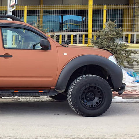 Kotflügelverbreiterungen kompatibel mit NISSAN Navara D40 Facelift 2010-2014 mit ABE TÜV