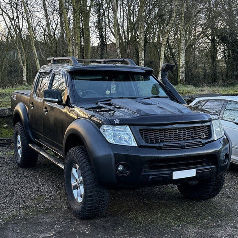 Kotflügelverbreiterungen kompatibel mit NISSAN Navara D40 Facelift 2010-2014 mit ABE TÜV