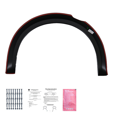 Fender Flares FORD Ranger T6-T7 2012-2019 ( Taped Slim ) with ABE TÜV