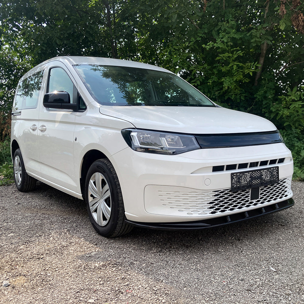 Front Splitter compatible with VW Caddy MK5 2021+ Version 2 with ABE TÜV