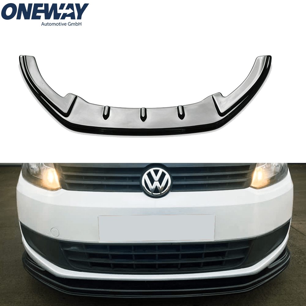 VW VOLKSWAGEN Caddy MK3 Facelift 2010-2015 Front Splitter - ONEWAY Automotive GmbH