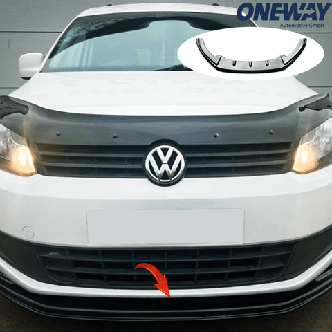 VW VOLKSWAGEN Caddy MK3 Facelift 2010-2015 Front Splitter - ONEWAY Automotive GmbH