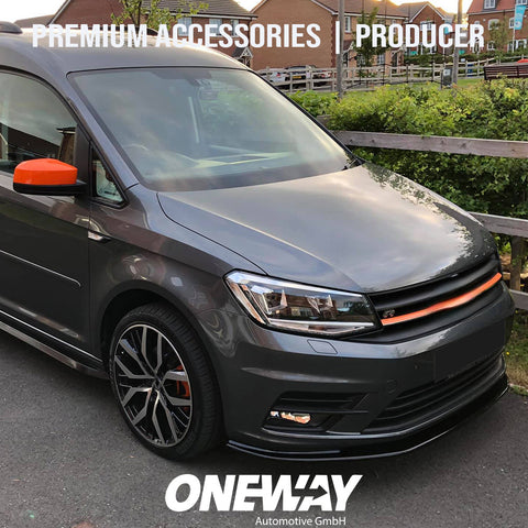 Front Splitter compatible with VW Caddy MK4 2015-2021 with ABE TÜV