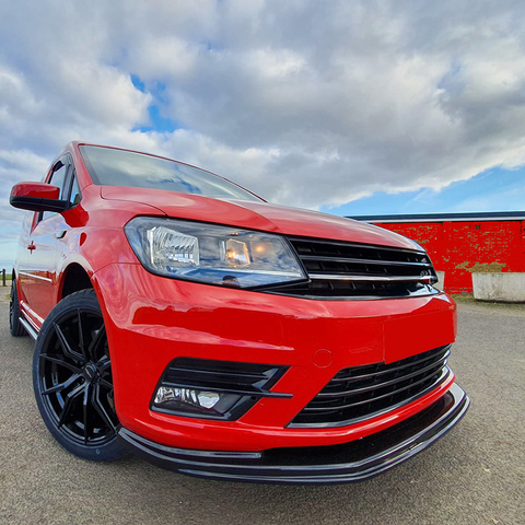 Front Splitter compatible with VW Caddy MK4 2015-2021 with ABE TÜV