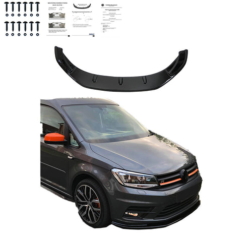 Front Splitter VW Caddy MK4 2015-2021 with ABE TÜV