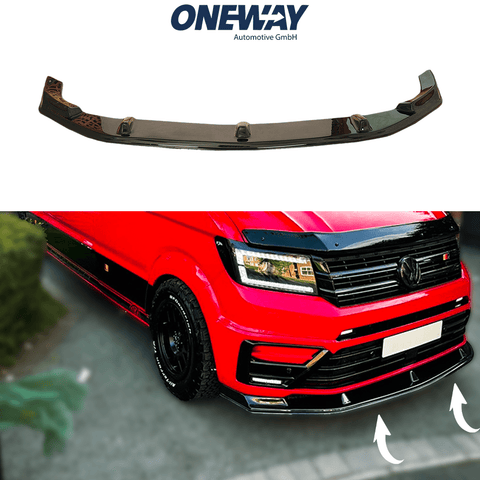 VW VOLKSWAGEN Crafter MK2 / MAN TGE MK1 Prefacelift 2017+ Front Splitter - ONEWAY Automotive GmbH