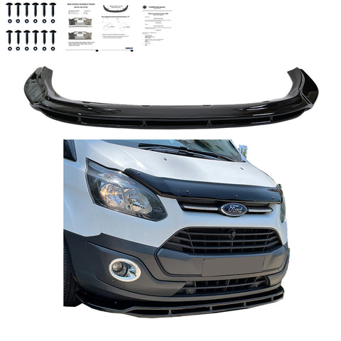 Frontspoiler FORD Transit Custom MK1 2012-2018 mit ABE TÜV